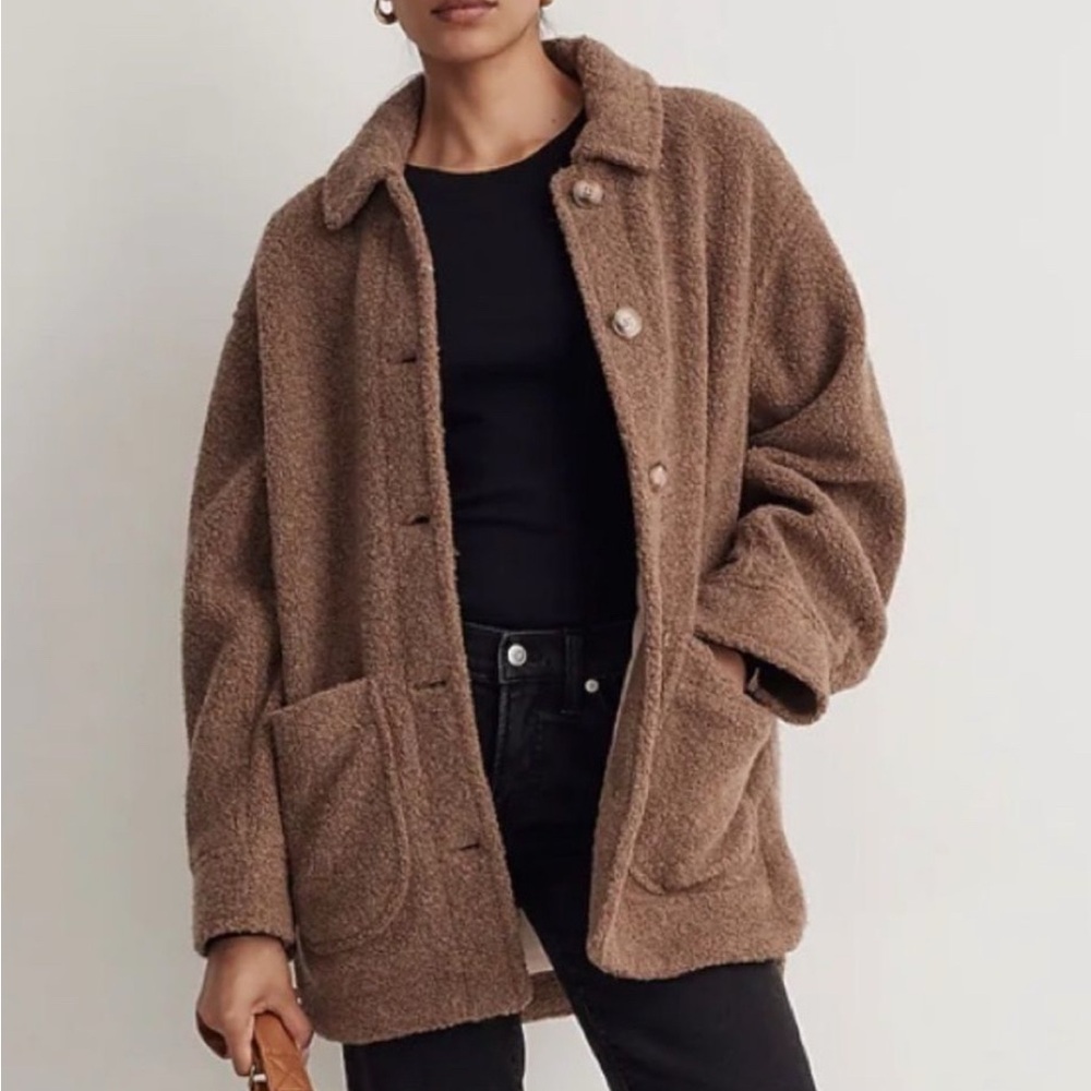 Madewell Teddy Belrose shirt-jacket XXS